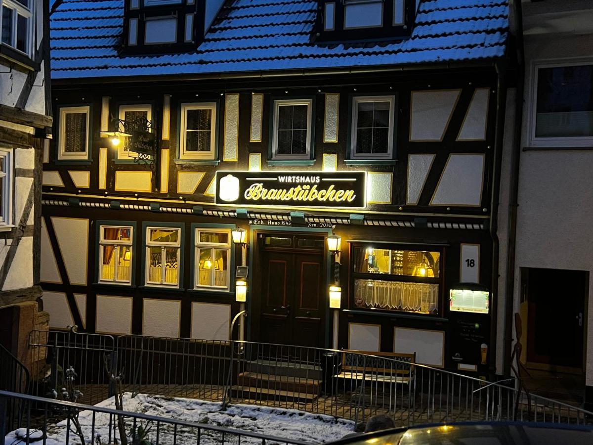 Gaststaette Braustuebchen Hotel Schlitz Exterior photo