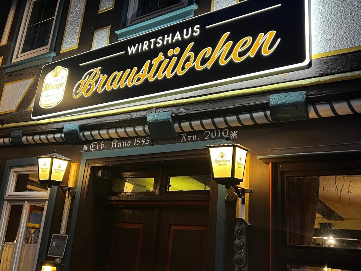 Gaststaette Braustuebchen Hotel Schlitz Exterior photo